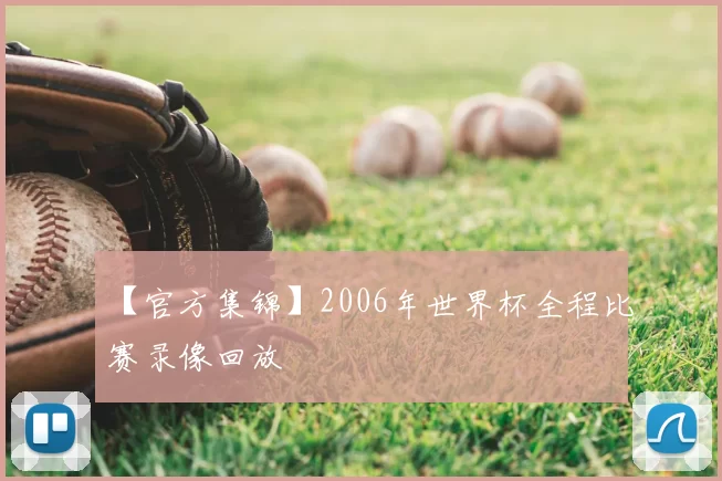 【官方集锦】2006年世界杯全程比赛录像回放