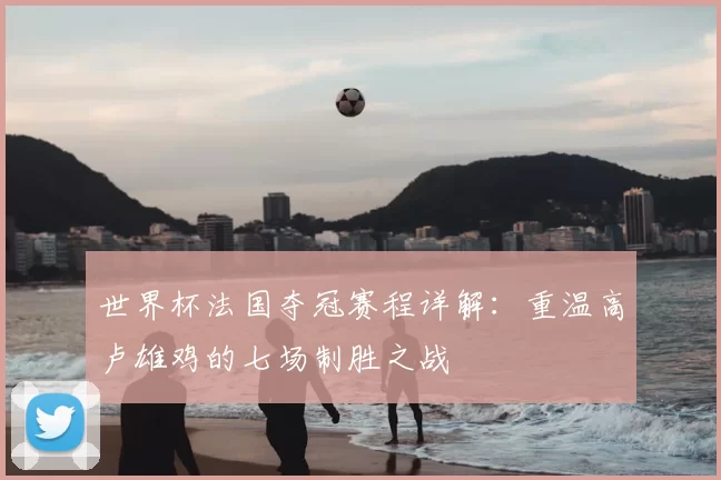 世界杯法国夺冠赛程详解:重温高卢雄鸡的七场制胜之战
